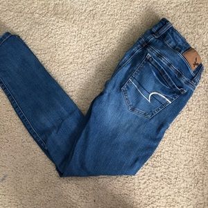 America Eagle skinny jeans